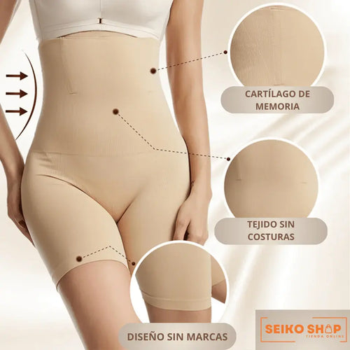 Faja Moldeadora Seiko Shop - Sin Costuras con Cartílago de Memoria